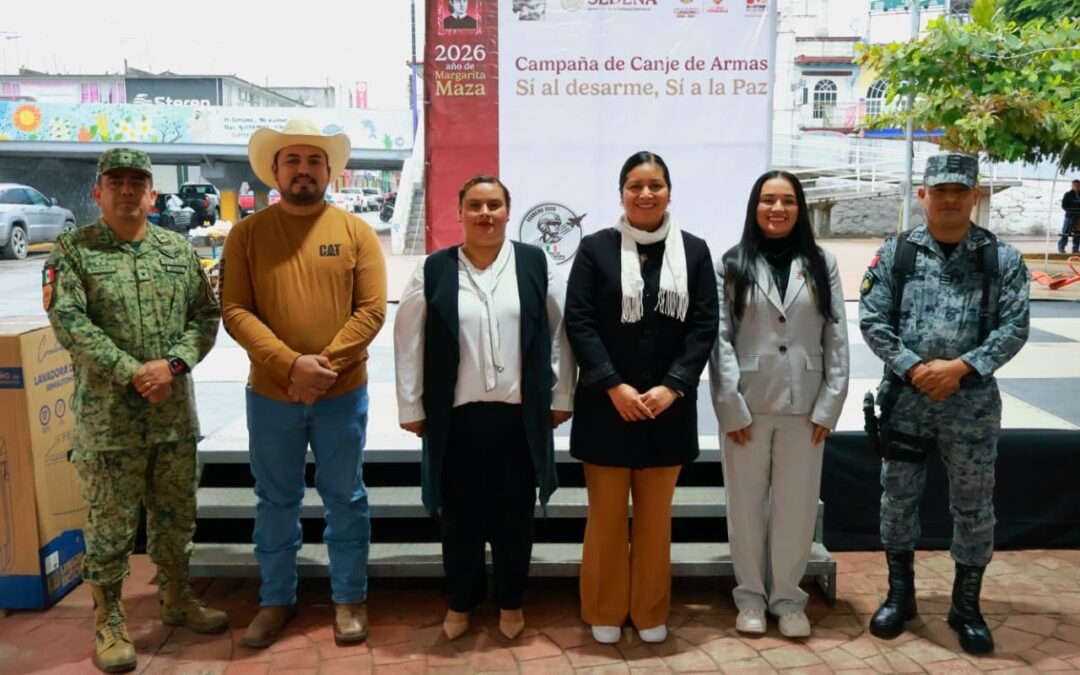 Inicia en Martínez de la Torre el programa de Canje de Armas para fortalecer la seguridad y la cultura de la paz
