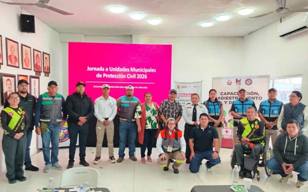 Martínez de la Torre sede de jornada regional para fortalecer capacidades de Protección Civil