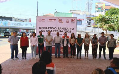 Banderazo Operativo Sanitario de Cuaresma 2026