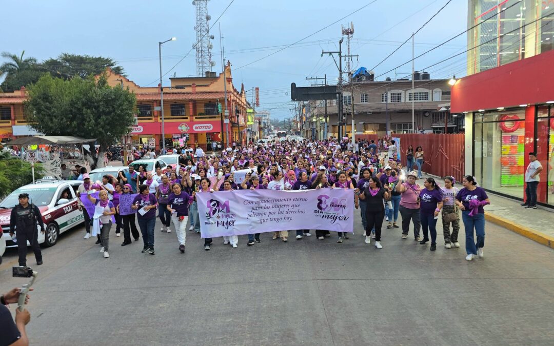 Marcha conmemorativa del Día Internacional de la Mujer