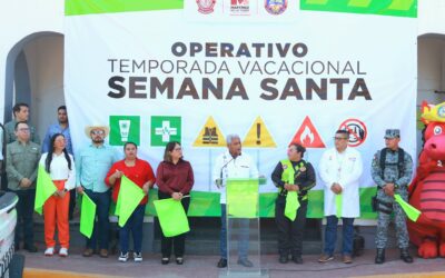 Inicio de Operativo de Temporada Vacacional de Semana Santa 2026