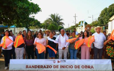 Banderazo de obras para el bienestar de las comunidades