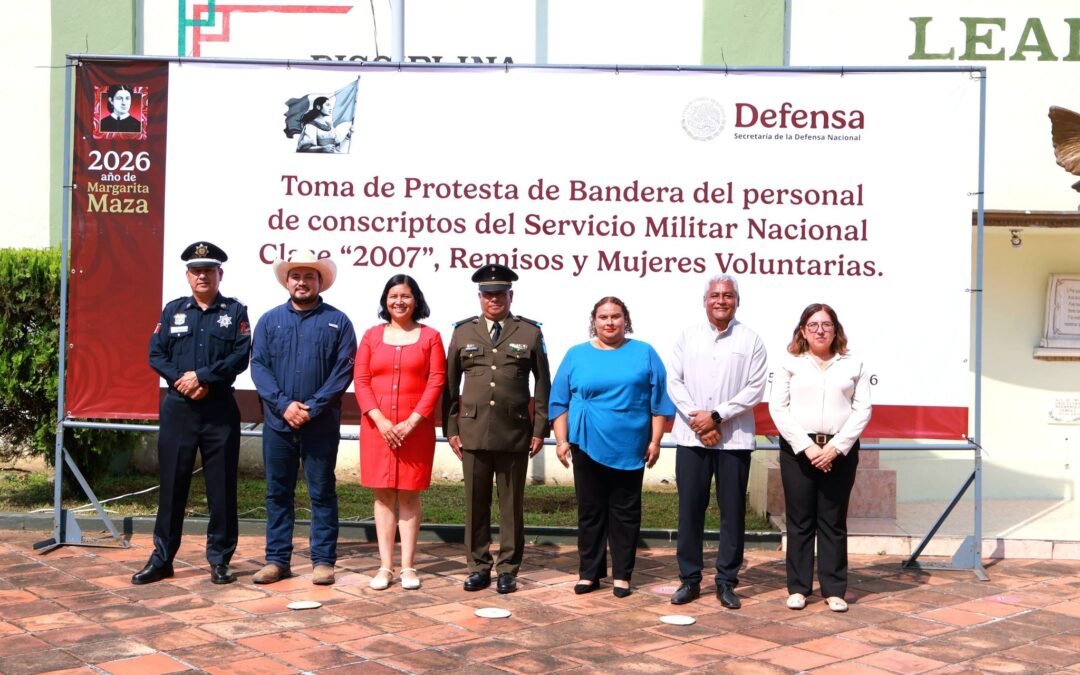 Ceremonia de Toma de Protesta de Bandera del Servicio Militar Nacional