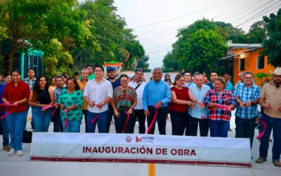 Inauguración de Obra en la Colonia Luis Donaldo Colosio