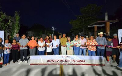 Inauguración de Obra en la Colonia Las Margaritas