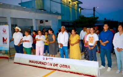 Inauguración de Obra en la Colonia Unidad Antorchista