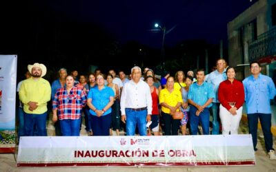 Inauguración de obra en la Localidad Pueblo Viejo 2