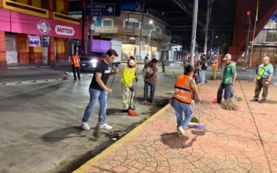 ¡Seguimos trabajando por una ciudad más limpia!