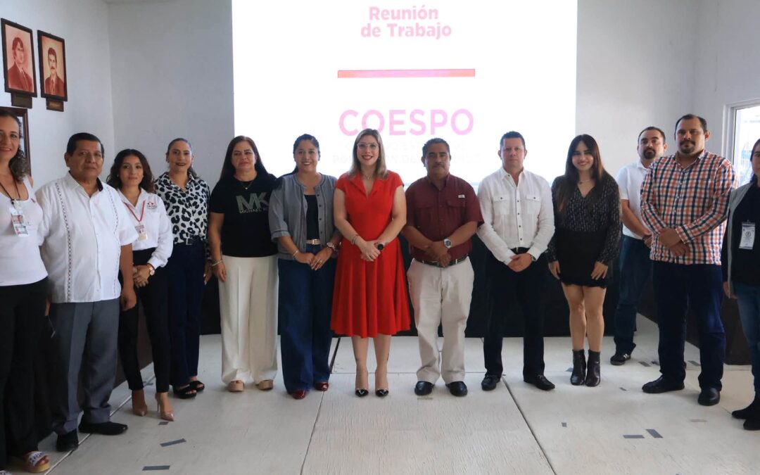 Sesión Ordinaria de COESPO para Fortalecer la planeación con información